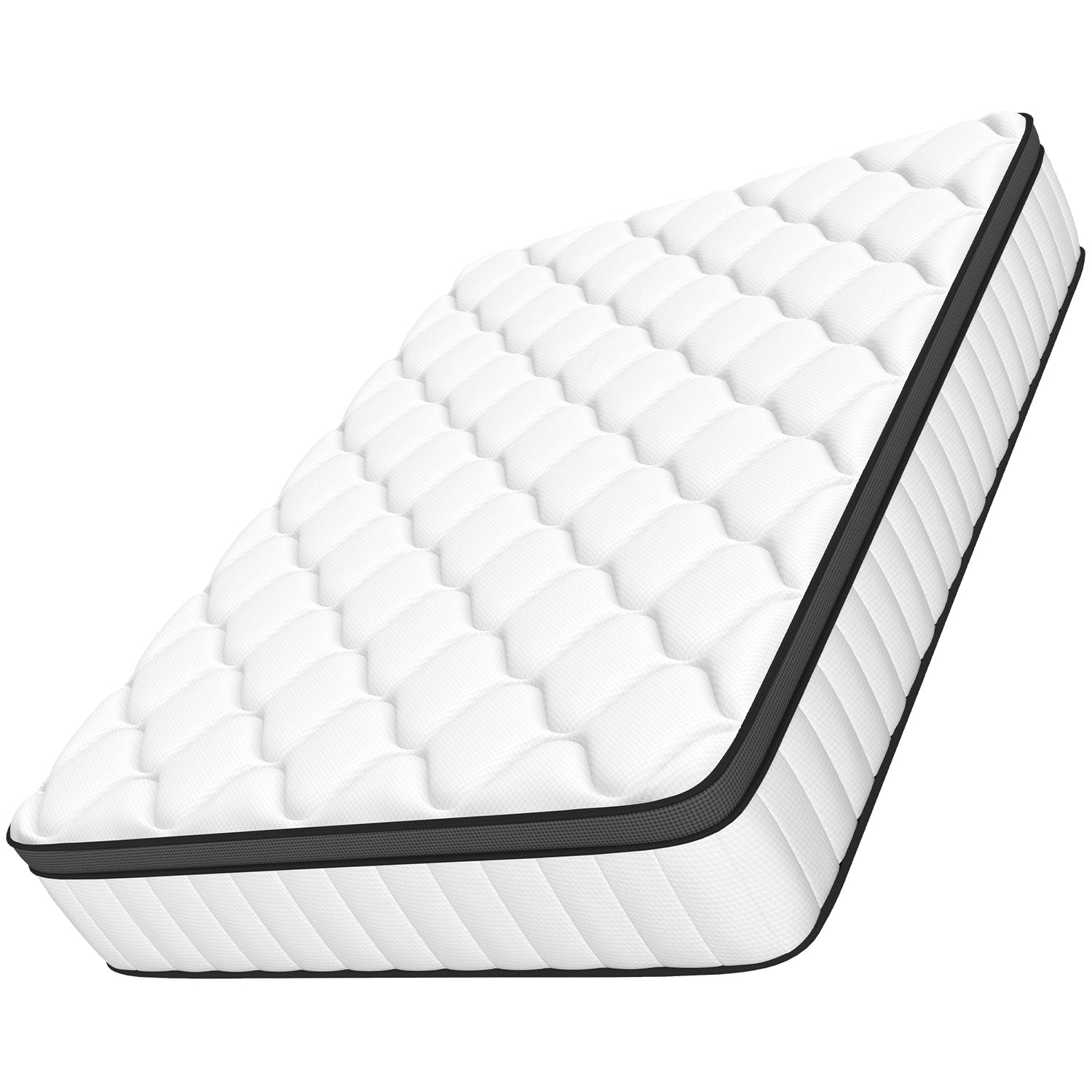 GTIMEX Matratze,7-Zonen Federkernmatratze,25 cm hoch,H3,orthopädische matratze, mit Spannbettlaken, 9-Sichten Atmungaktive Material,für Kinder und Erwachsene