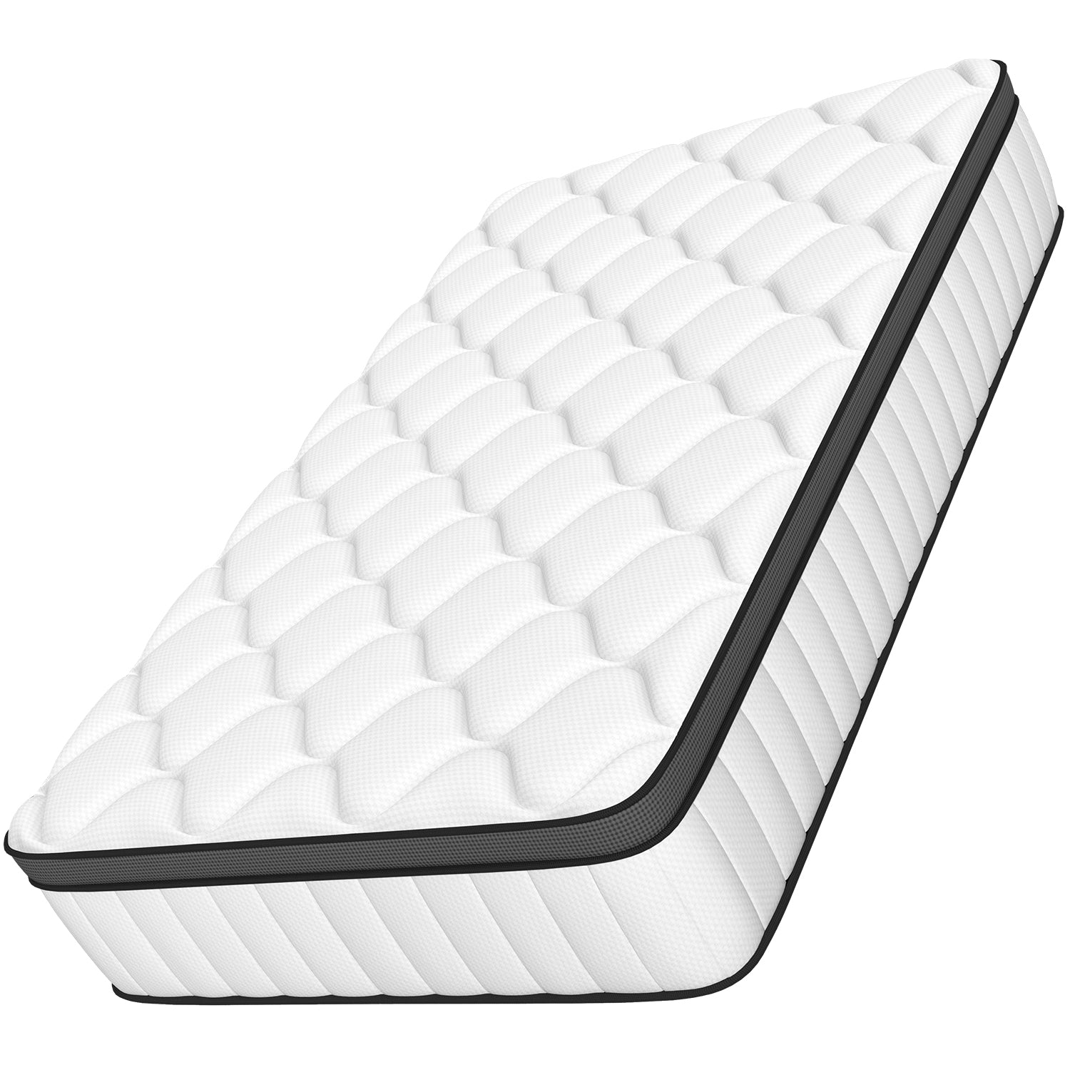 GTIMEX Matratze,7-Zonen Federkernmatratze,25 cm hoch,H3,orthopädische matratze, mit Spannbettlaken, 9-Sichten Atmungaktive Material,für Kinder und Erwachsene